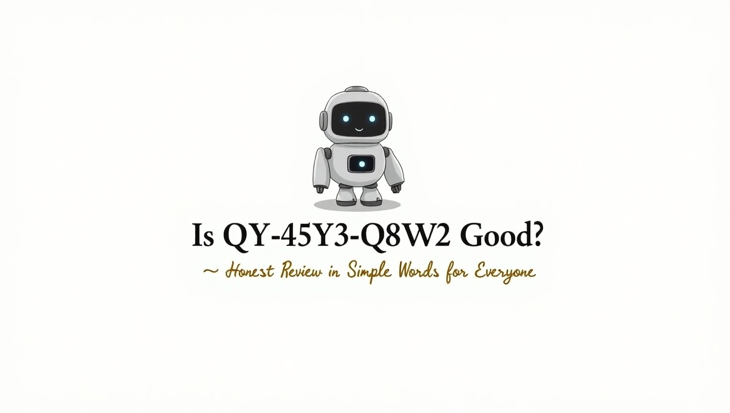 Is QY-45Y3-Q8W32 Good
