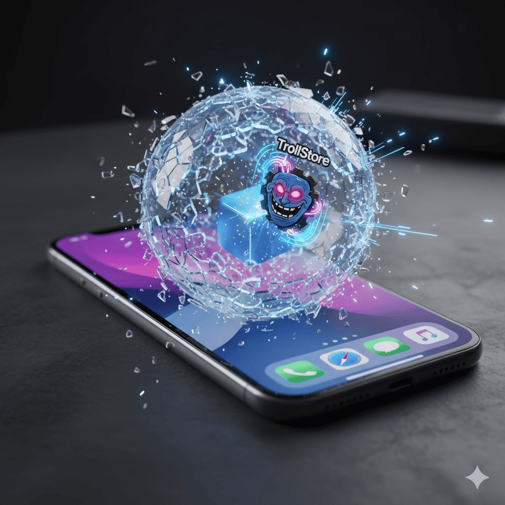 TrollStore Cross-Process Drawing